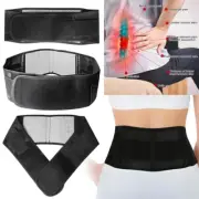 Magnetic Self Heating Lumbar Lower Back Support Brace Waist Belt Pain Relief US