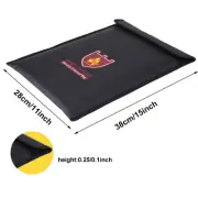 1pc Double Sided Fireproof Bag Fire Water Resistant Pouch For LiPo Battery M Dp