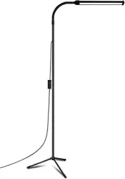 Led Floor Lamp for Eyelash Extensions Craft Task Floor Standing Light Adjusta S8