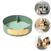 Bins Inflatable Buffet Rotating Spice Rack Multipurpose Storage Tray