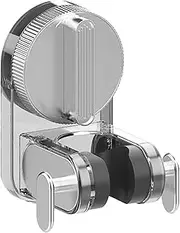 Shower Head Holder Suction, Adjustable Angle Mount, Suction Cup Showerhead Bracket, Removable Support for Bathroom Wall, Rv, Camping, Outdoor Portable Shower Use, 3.03 x 3.15 Inches