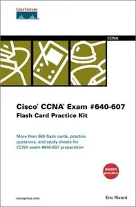 Cisco CCNA Exam #640-607 Flash Card Practice Kit-cover