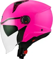 KYT D-City, open face helmet , color: Neon-Pink , size: XL