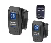 Driving Light 12V ARB Carling Rocker Waterproof Toggle Switch Blue LED Car Boat