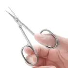 New Small Baby Curved Edge Toe Nail Art Manicure Pedicure Cuticle Scissors Tools