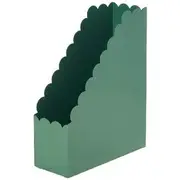 Otto Metal Scallop Magazine File Green