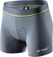 [XGC] Women's Cycling Underwear Shorts Bike Undershorts With High Density High Elasticity And Highly Breathable 4D Gel Padded