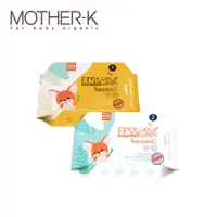 在飛比找誠品線上優惠-【韓國MOTHER-K】自然純淨嬰幼兒濕紙巾-柔花隨身包 2