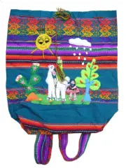WHOLESALE LOT OF 10 CUTE LIGTH BAGPACKS WITH FELT ANIMALS 3V