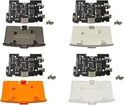Game Console USB Type C Slot Power Board Back Cover for Game Boy Advance Accessories, Plug and Play