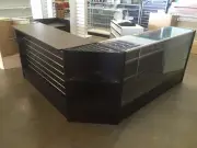 5 piece, counter, glass display, cash counter, 2 x corner units. Available now!