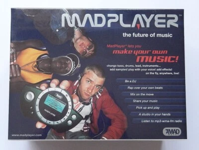 MADWAVES MADPLAYER DIGITAL MUSIC PLAYER SOUND MODULE FACTORY SEALED NOS RETRO