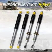 Front + Rear RAW 4x4 50mm Lift Predator Shocks for Mitsubishi Triton MV 2024-On