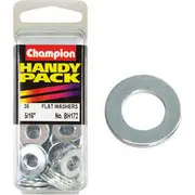 Champion Handy Pack Steel Flat Washers BH172, 5/16"