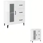 Sideboard Engineered Wood Cupboard Storage Home Organiser Multi Colours vidaXL