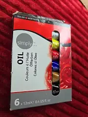 Daler Rowney Simply Oil Paint Set - 6 x 12ml Tubes