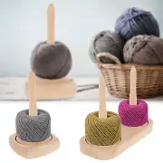 Solid Wood Yarn Holder Stable Yarn Ball Holder for Craft Yarn Ball Holder