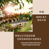 在飛比找蝦皮購物優惠-哥倫比亞 克菈菈莊園  甘蔗低咖啡因水洗 中焙 低咖啡因 低