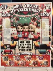 Lucille 2200 Tickets Single game, pull tabs- Tickets