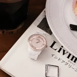 【Naturally JOJO】JO96929-81R 羅馬字 陶瓷錶帶 女錶 珍珠面/白 30mm 台南 時代鐘錶