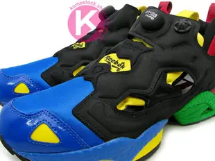 海外再入荷 超人氣完售款 2012 倫敦奧運 限量發售 Reebok INSTA PUMP FURY LONDON 倫敦 藍黑紅黃綠 巴黎鐵塔 奧運五環 限定別注發售 (J85185) !