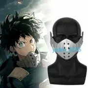 My Boku no Hero Academia Midoriya Izuku Cosplay Mask Halloween Maskque Props PVC