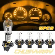 Dash Cluster Gauge Yellow LED LIGHTS 5x Fit 99-02 Chevy Silverado 1500 2500