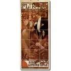 Alphonse Mucha Poster Art Tile Mural PT06575. 24 x 56 (21) 8x8 tiles