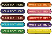 Create Your Own School Bar Pin Badge
