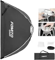 FOMITO 24"x35"/60x90cm Rectangular Softbox, Quick Release Bowens Mount Softbox with Honeycomb Grid, Light Diffusers, Bag for Godox SL-60W SL60IID SL150R SL300R Aputure 120d etc