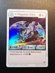 BAKUGAN Battle Planet "HYPER PEGATRIX ULTRA" B500 EVO Card 126_RA_BR_HEX