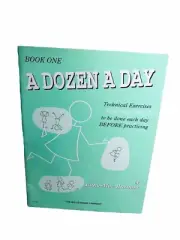 Book One A Dozen A Day Technical Experience For The Piano Music Book