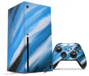 Skins XBOX Series X Console Controller Paint Blend Blue