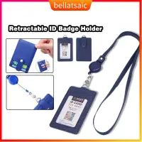 在飛比找蝦皮購物優惠-Retractable ID Badge Holder Wi