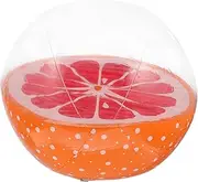 LALADEFIEE 1Pc Inflatable Beach Ball for Summer Pool Play for Outdoor Water Games and Beach Activities Sports Ball for Fun
