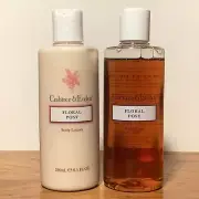 Vintage Crabtree & Evelyn Rare Floral Posy 8.5 oz 250ml Body Lotion & Shower Gel