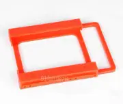 2.5 to 3.5 Inch SSD HDD Mounting Adapter Bracket Dock Holder Mounting Caddy Red