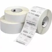 Zebra 17154 TT Label, Polypro 2"x1" 1" Core 8 Rolls/ Ctn Perforated 5" Outer Whi