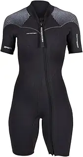 Henderson Women's 3mm Thermoprene Pro Front Zip Shorty Wetsuit