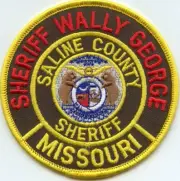 SALINE COUNTY MISSOURI MO Sheriff Wally George SHERIFF POLICE PATCH