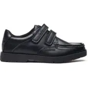 Ben Sherman Boys Strummer Velcro Slip-On Shoes Black