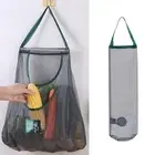 1*String Shopping Bag Reusable Fruit Vegetable Storage Handbag Mesh Net Hangable