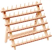 Braid Rack 60 Spools, PP Braiding Hair Stand, Thread Rack, Sewing Organizer, Qui