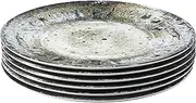 [Certified International] Radiance Cream Melamine 10.5" Dinner Plate, Set of 6