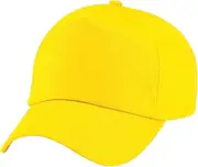 [Beechfield] Mens Original Cotton Baseball Cap Yellow