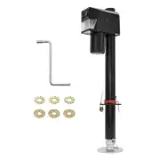 12v Electric Jack Stand Wheel 1587kg 3500lbs Caravan Trailer Boat Stabilizer Leg