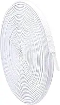PH PandaHall Cotton Covered Boning for Sewing, 10mm, 12 Yards, White, Formal/Special Occasions