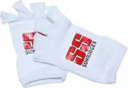 SS Club Plus Boy's Finger Less Batting Inner (White)