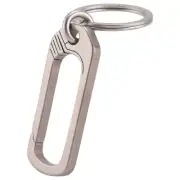 Titanium Buckle Keychain Titanium Alloy Simplicity Buckles Camping7043