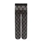 Double G logo semi-sheer tights S,L,M Black